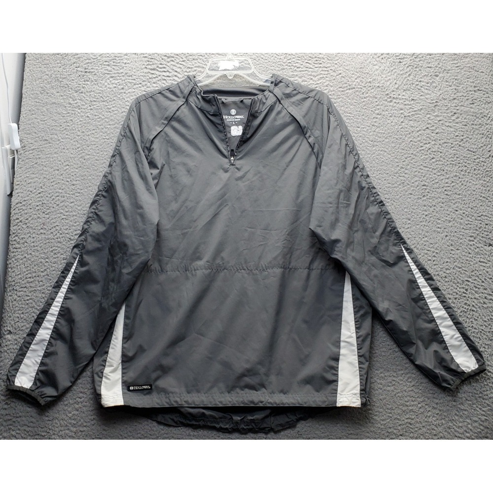 Holloway Golf Rain Jacket Mens Large Multi Waterproof Convertible Zip Off Sleeve